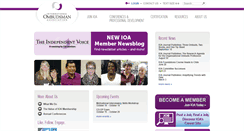 Desktop Screenshot of ombudsassociation.org